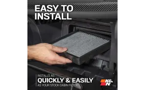 K&N Washable Cabin Air Filter