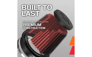 K&N Universal Cone Air Filter 5"FLG, 6-1/2"B, 4-3/8"T, 7"H