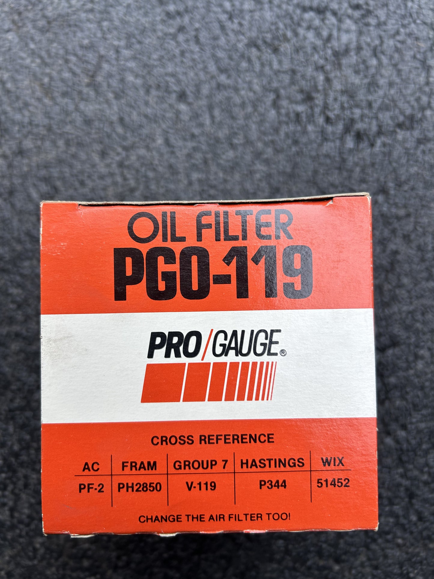 PRO/GAUGE PGO-119 Oil Filter