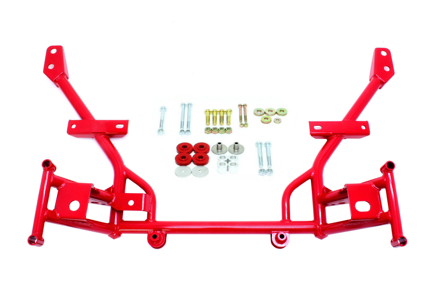 2005-2014 Mustang K-member, 1/2" lowered motor mounts, std rack mounts