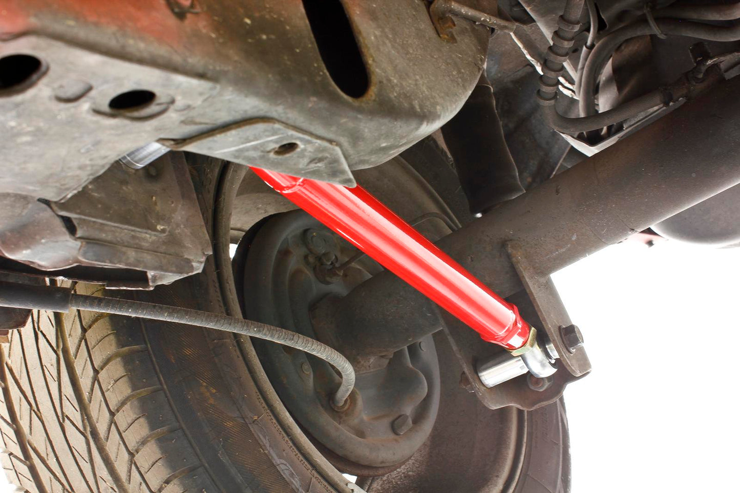 1979-1998 Mustang Lower Control Arm, Chrome-moly, Double-adjustable, Rod/rod, Offset BMR