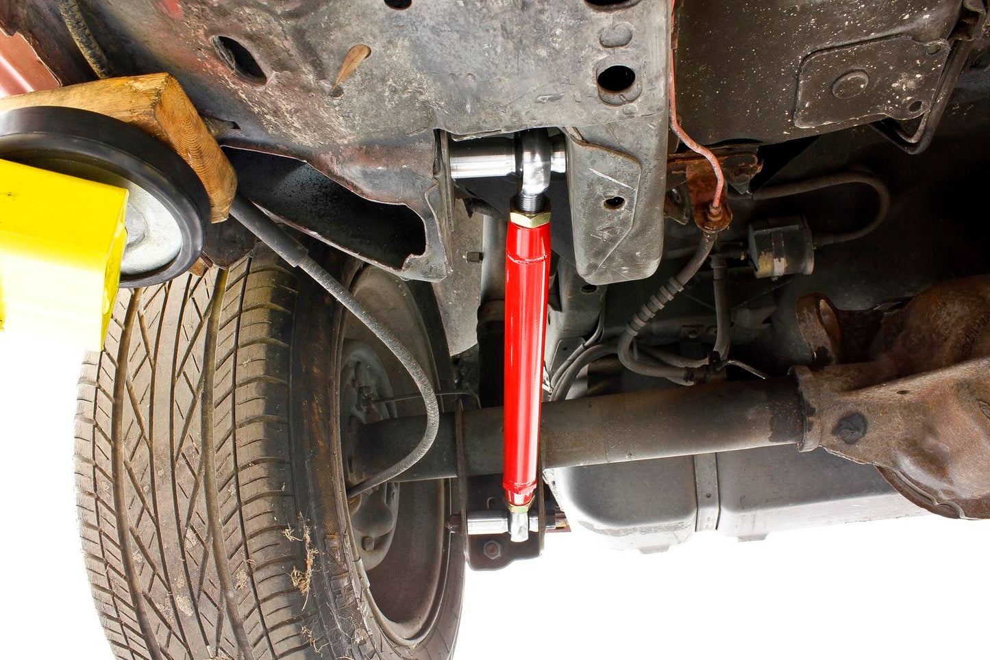 1979-1998 Mustang Lower Control Arm, Chrome-moly, Double-adjustable, Rod/rod, Offset BMR