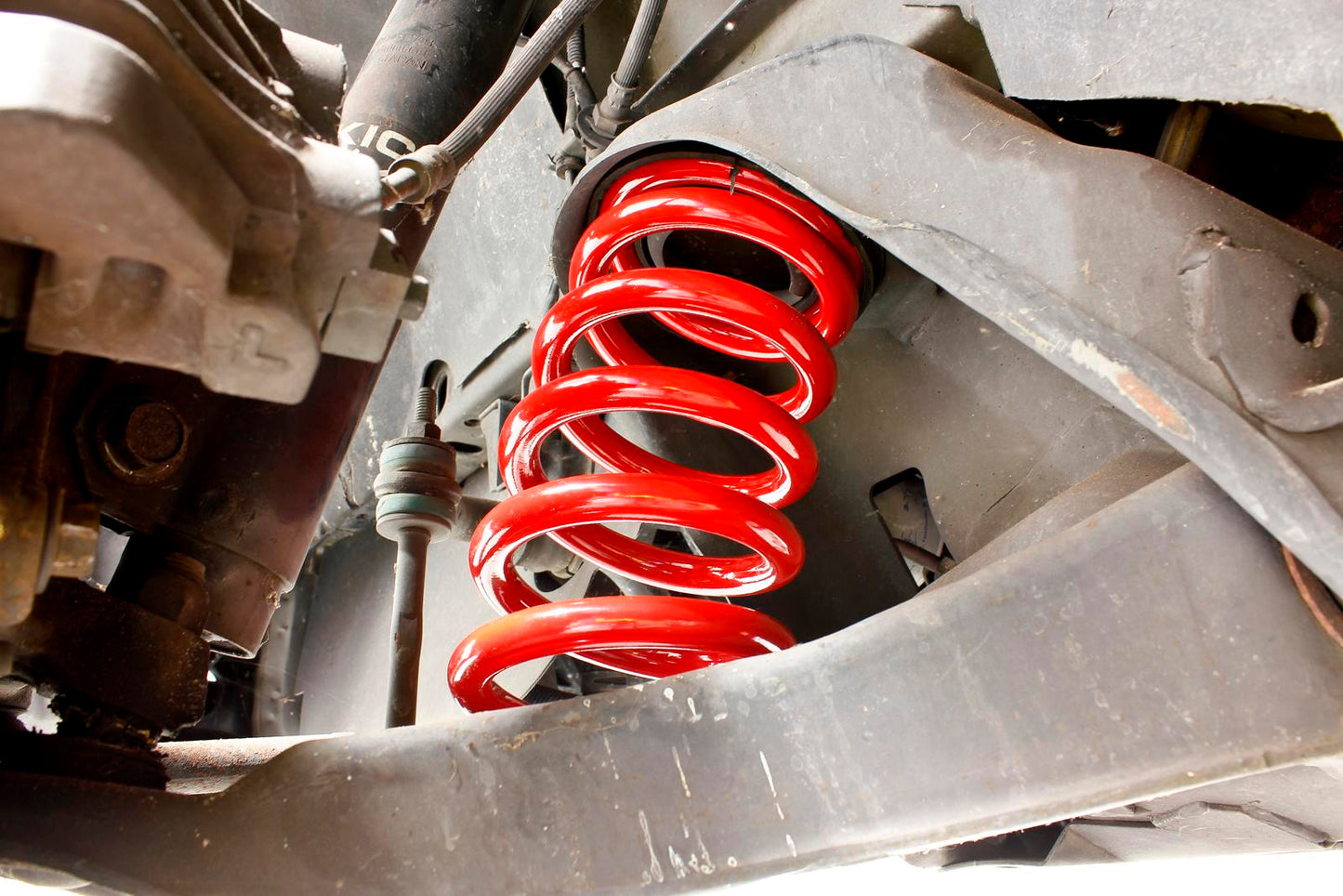 1979-2004 Mustang Lowering springs, front, 1" drop, 525 spring rate