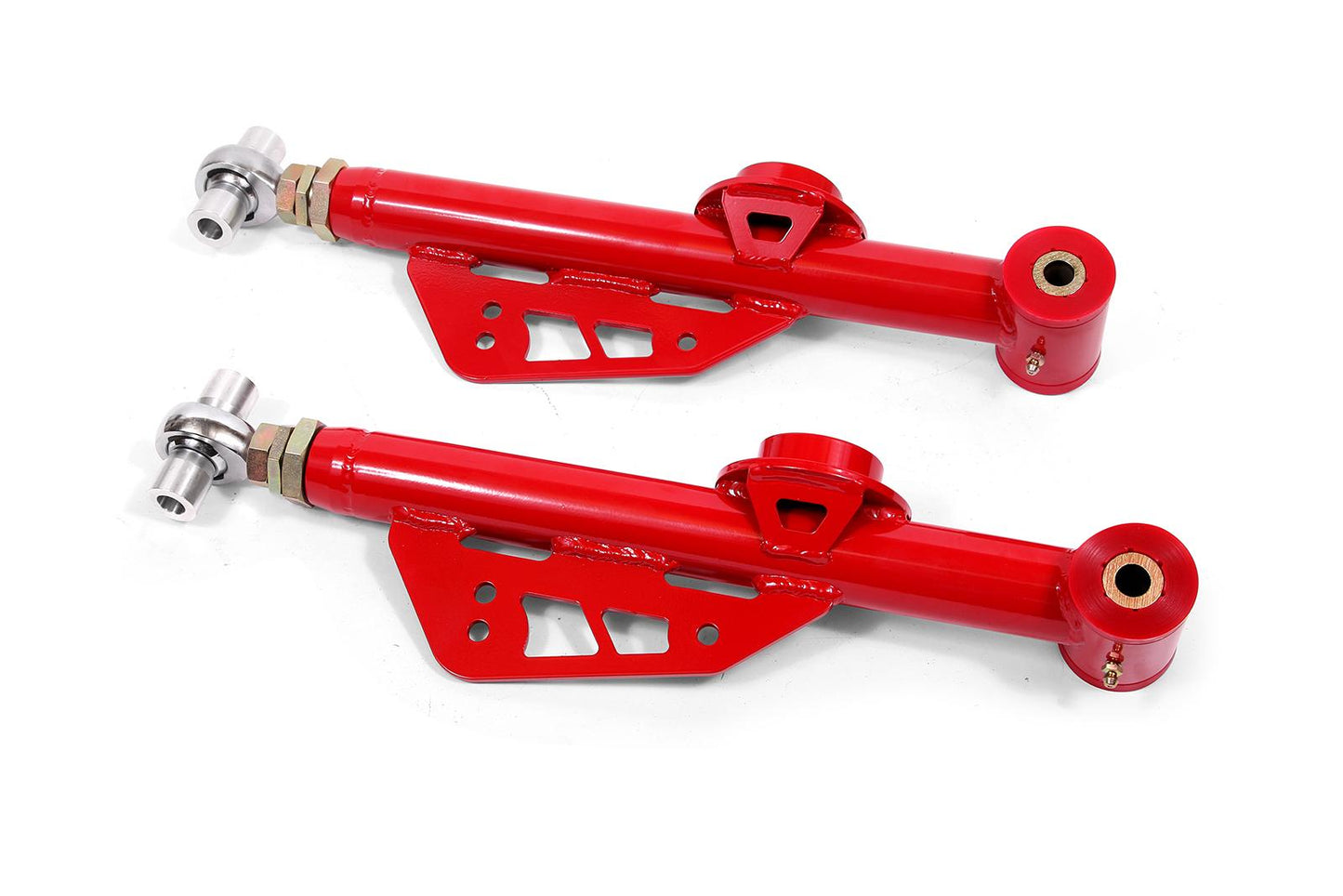 1999-2004 Mustang Lower control arms, DOM, on-car adj, poly/rod end combo