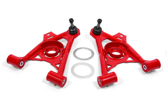 1994-2004 Mustang A-arms, lower, spring pocket, non-adj, poly, tall ball joint