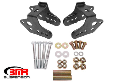 1979-2004 Mustang Control Arms Relocation Brackets, Bolt-on BMR