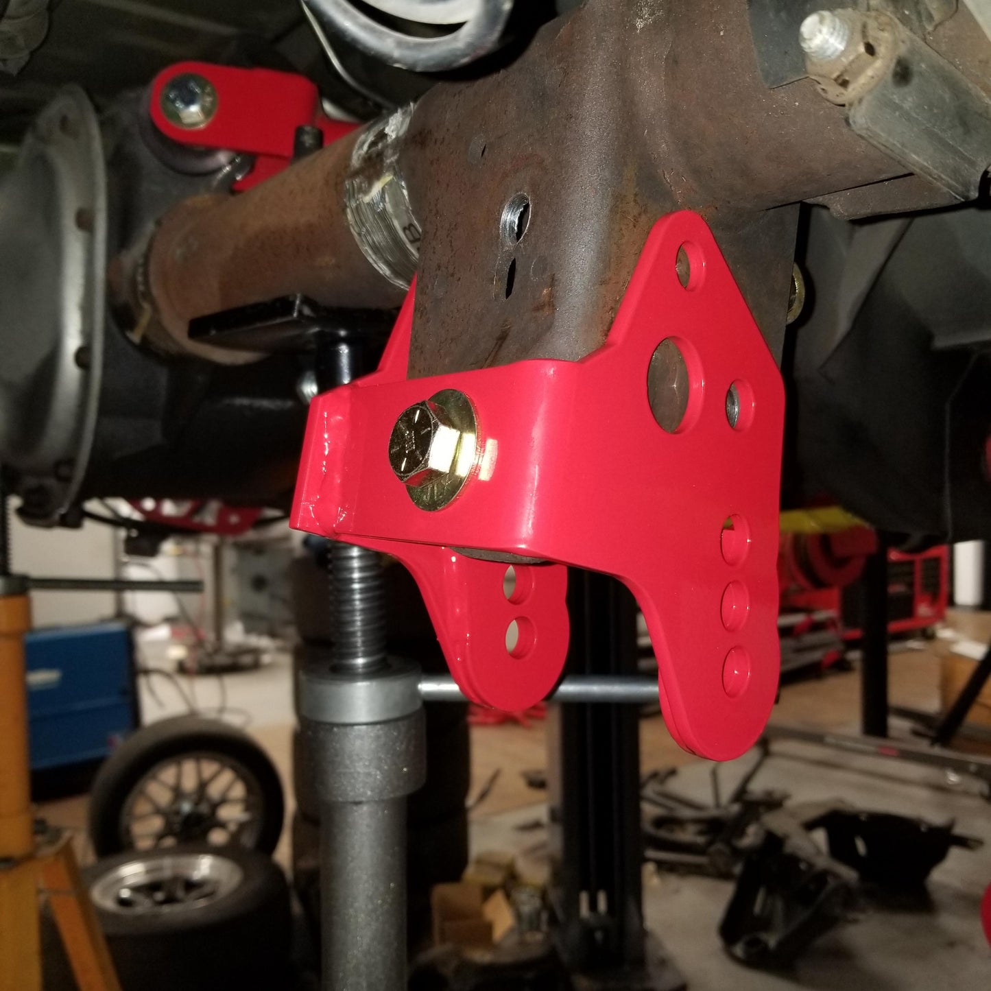 1979-2004 Mustang Control Arms Relocation Brackets, Bolt-on BMR