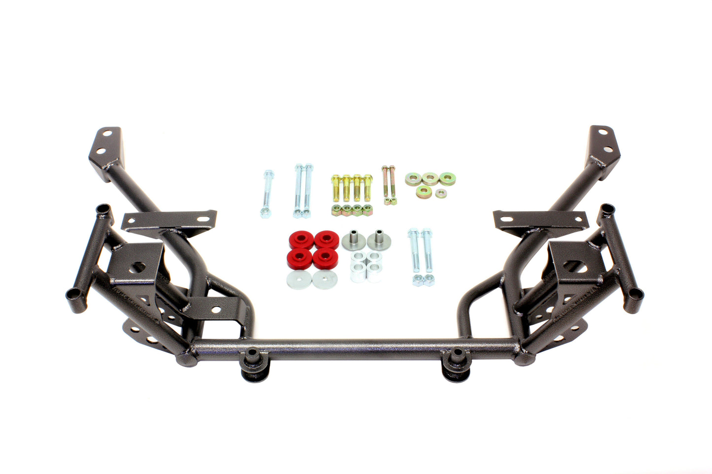 2005-2014 Mustang K-member, 1/2" lowered motor mounts, std rack mounts