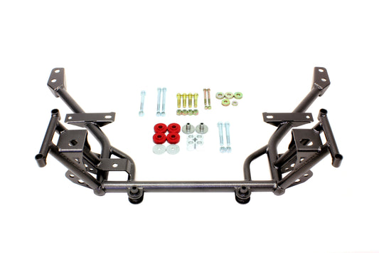 2005-2014 Mustang K-member, 1/2" lowered motor mounts, std rack mounts