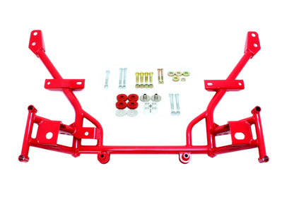 2005-2014 Mustang K-member, 1/2" lowered motor mounts, std rack mounts