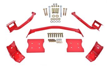 1979-2004 Mustang Torque Box Reinforcement Plate Kit - BMR